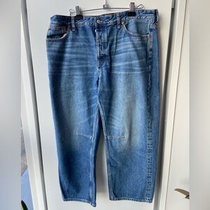 Madewell darted barrel jean 32 in irmo wash